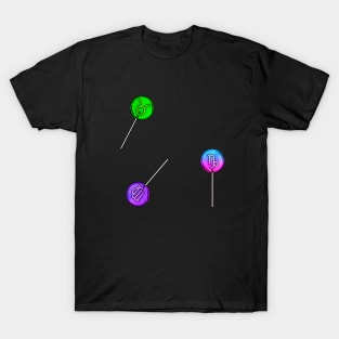 Earth Signs Zodiac Lollipop Set T-Shirt